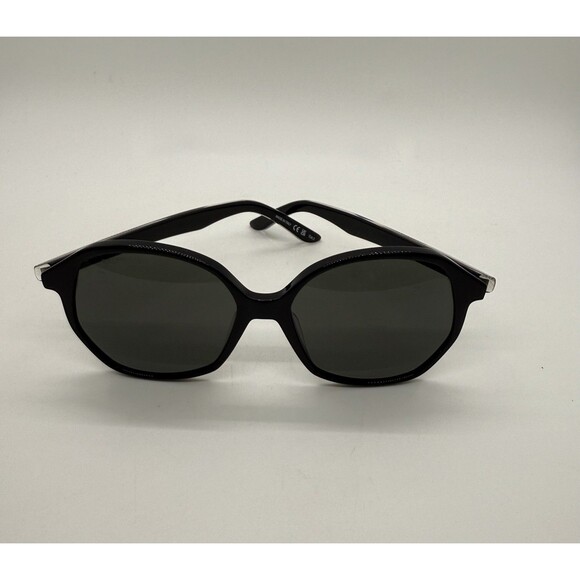 Balenciaga BB0005S 001 58-17 140 Round/Oval Black Grey Sunglasses Cat.3 & Case - Picture 15 of 16
